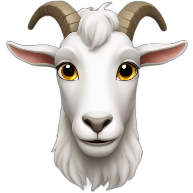 a superhero goat emoji