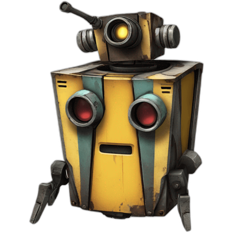 Claptrap from borderlands emoji