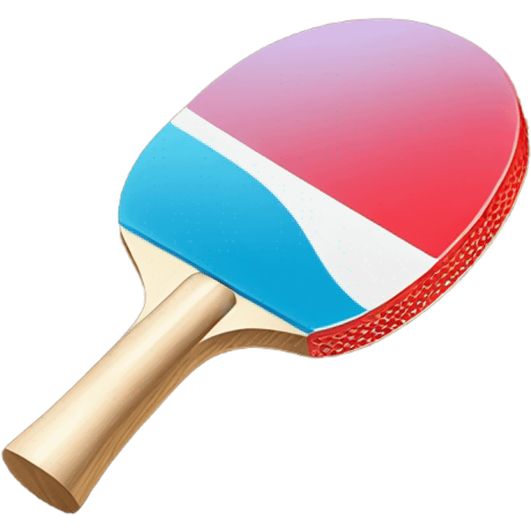 table tennis paddle emoji