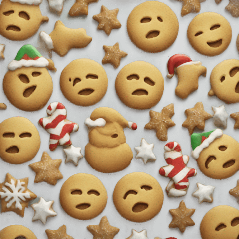 Christmas cookies  emoji