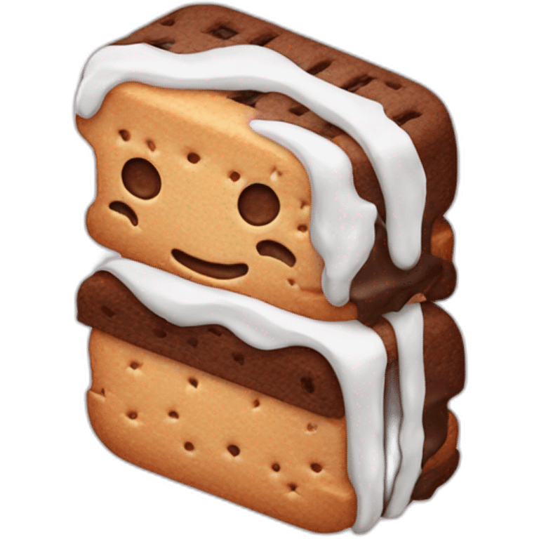 Ice cream sandwich  emoji