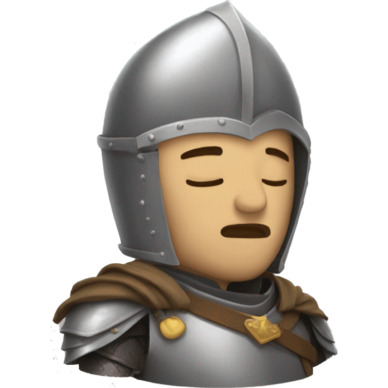 sleeping knight emoji