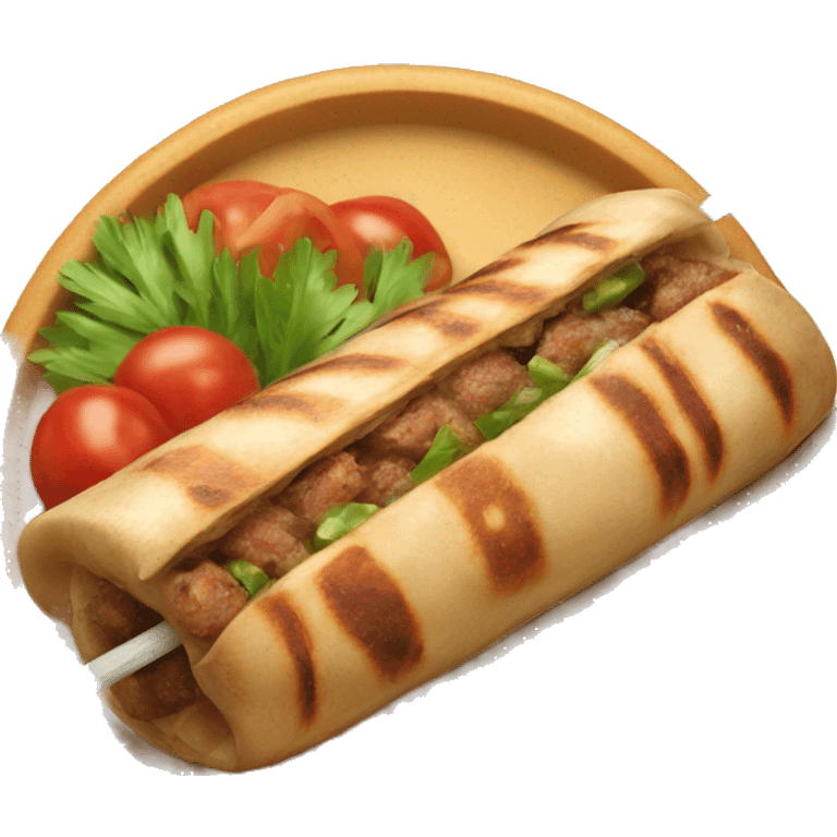 Durum kebab  emoji