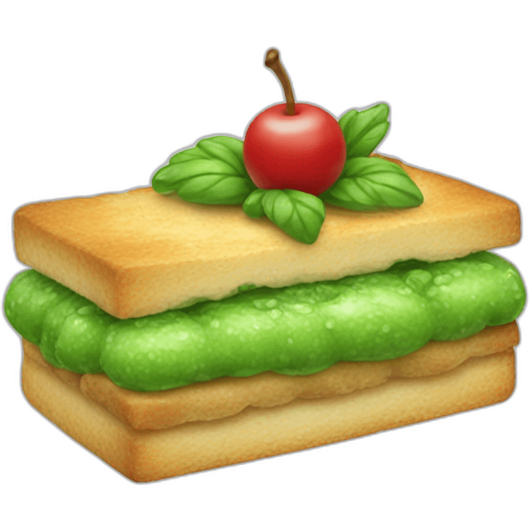 Canapé vert emoji