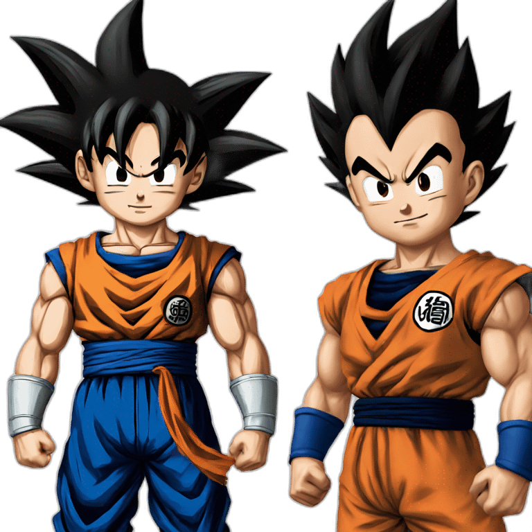 goku et vegeta emoji