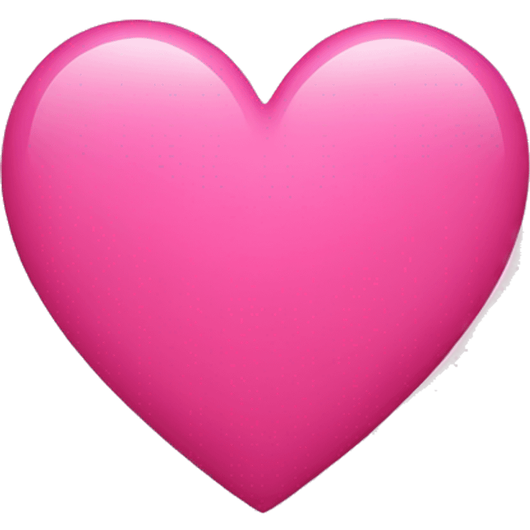 Heart pink emoji