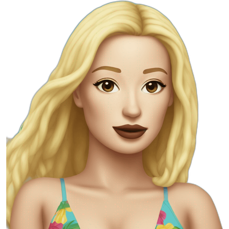 iggy-azalea-beach emoji