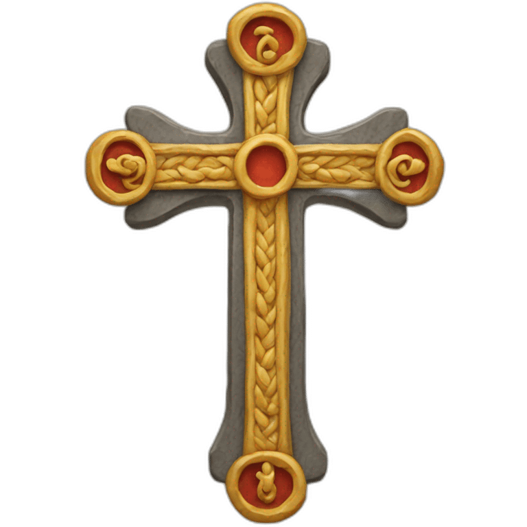 Occitan cross emoji