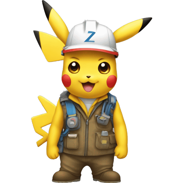 Pikachu ingeniero emoji