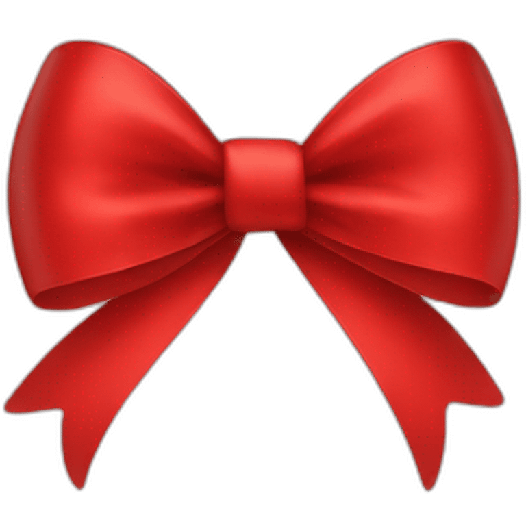 Red bow emoji