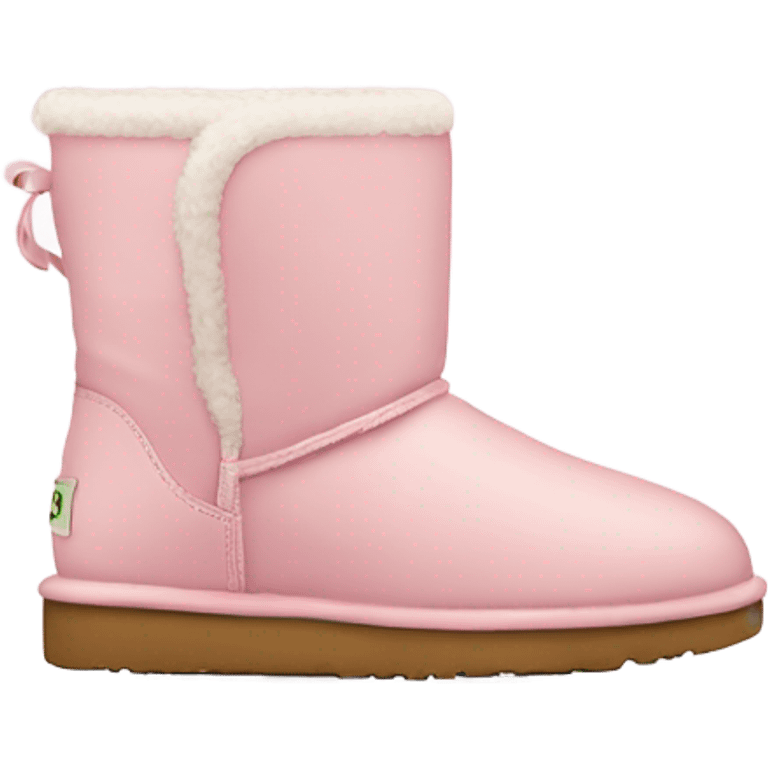 light pink uggs emoji