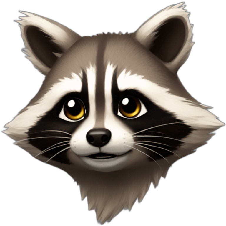 Rocket racoon galaxy guardian emoji