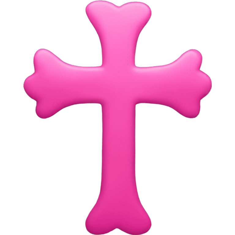 pink cross emoji