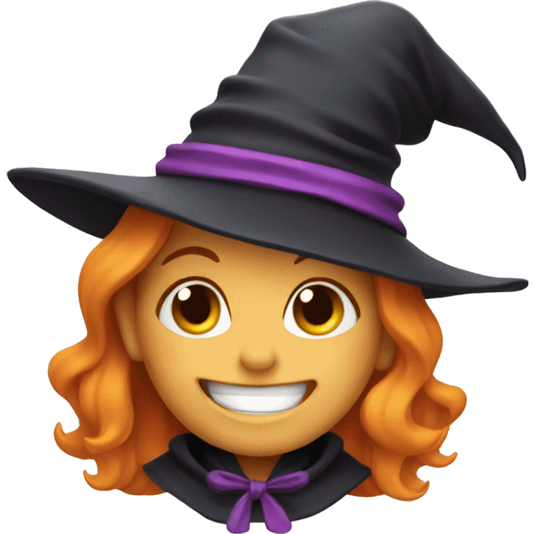 happy witch emoji