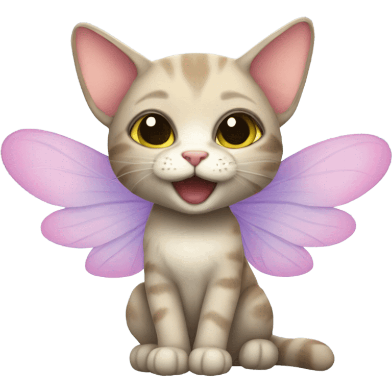 Kitty fairy  emoji