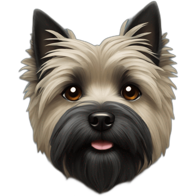 black cairn terrier emoji