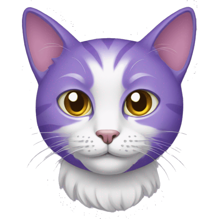 purple cat emoji