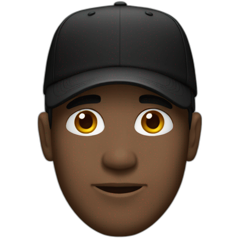 Man in black cap emoji