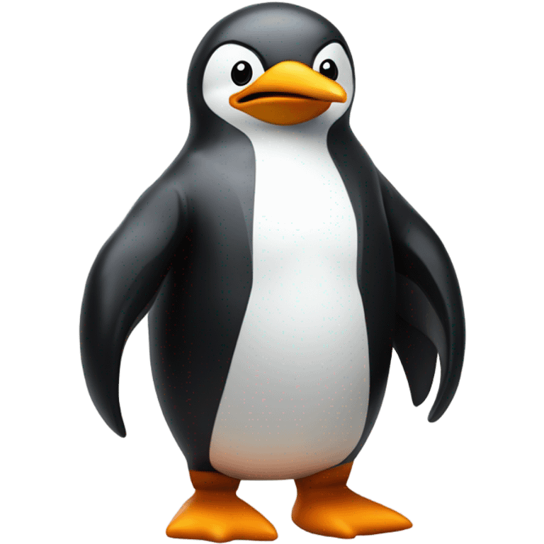 Penguin on steroids emoji