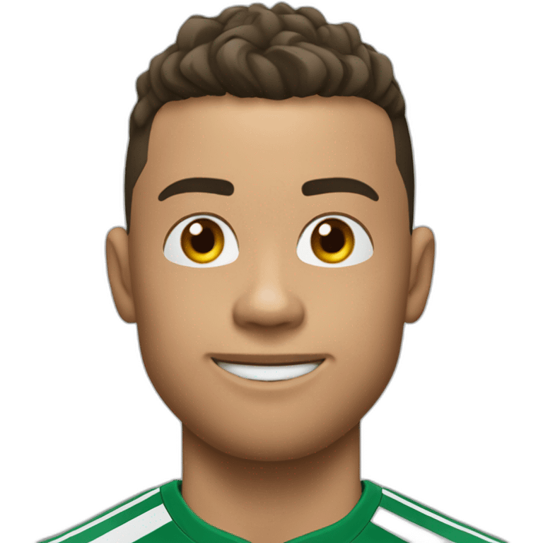 Ronaldo qui fait caca emoji