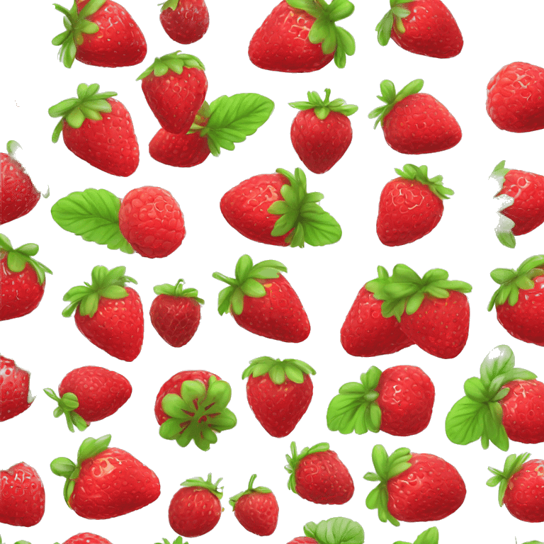 Fraise framboise mirtille emoji