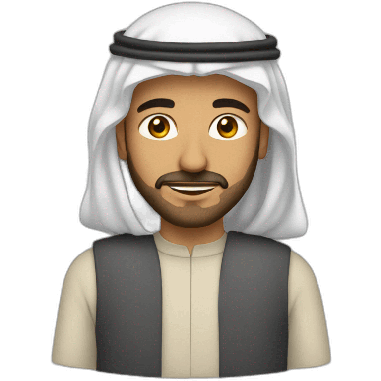 Un arabe qui vole emoji