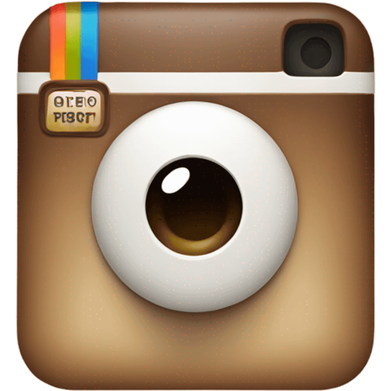 Instagram logo emoji