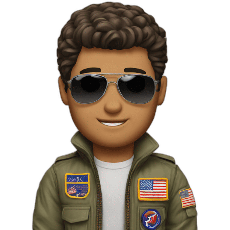 top gun emoji