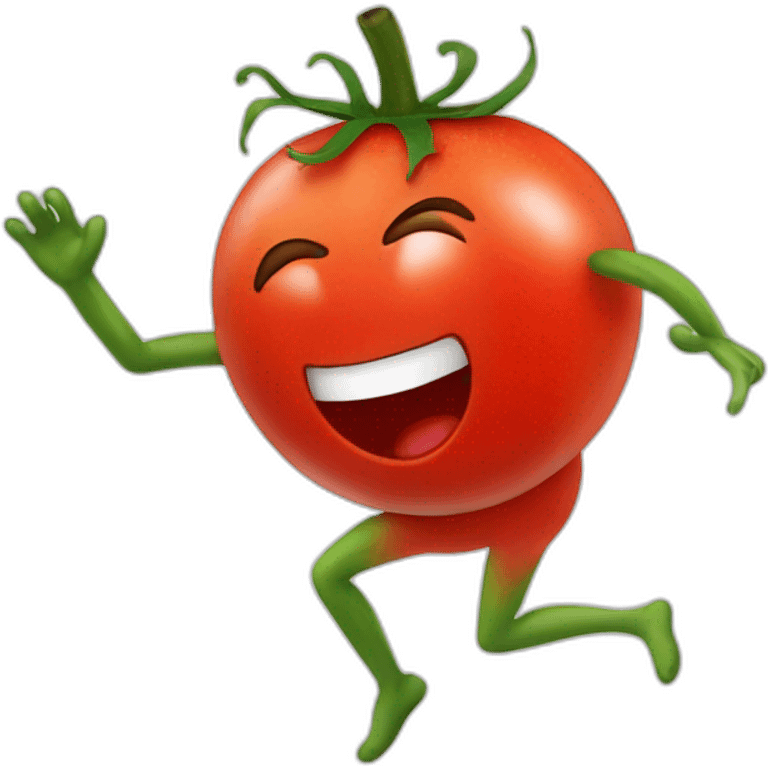 Tomate-bailando emoji