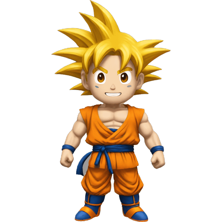 Goku fazendo joinha  emoji