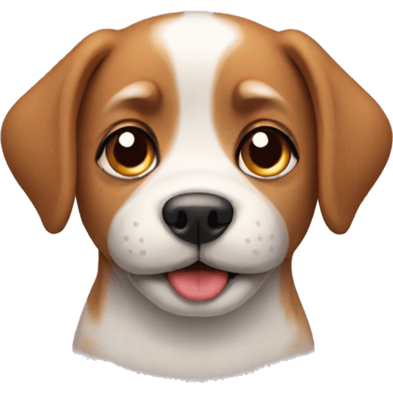 Cute dog emoji