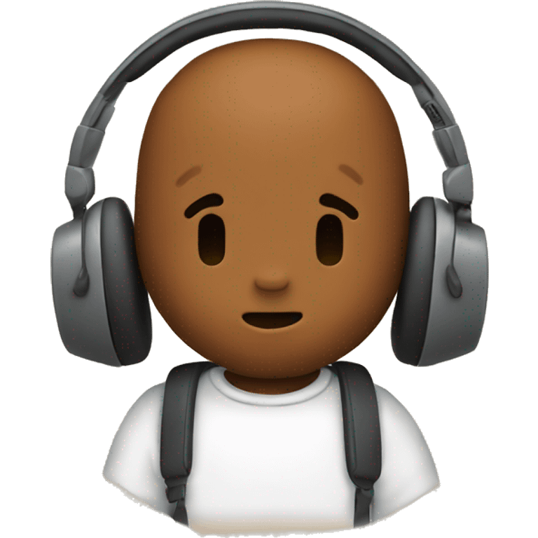 miffy with headphone emoji