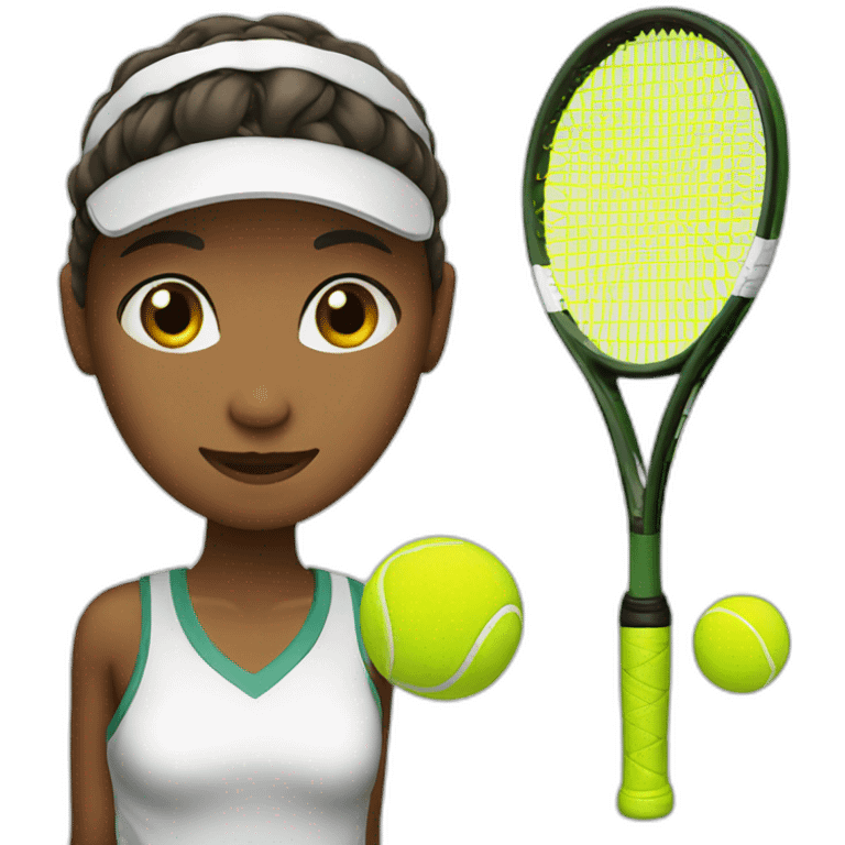 tennis player woman emoji