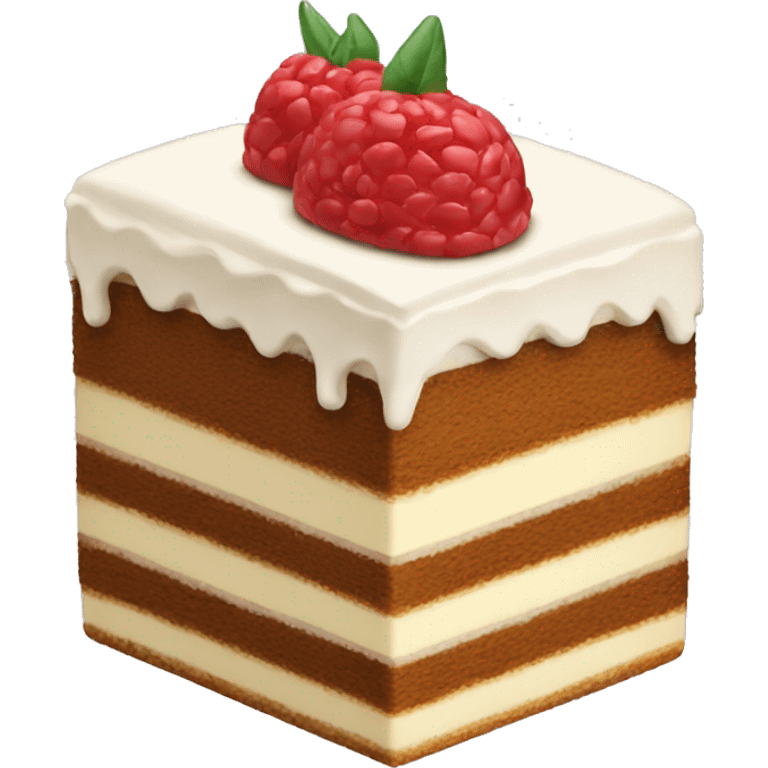 Cream cake emoji