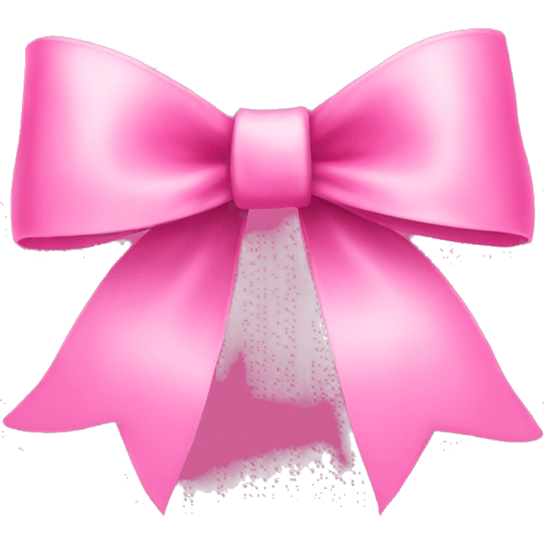 pink ribbon bow emoji