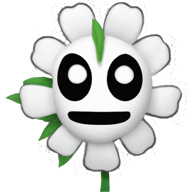 Flowey from Undertale emoji