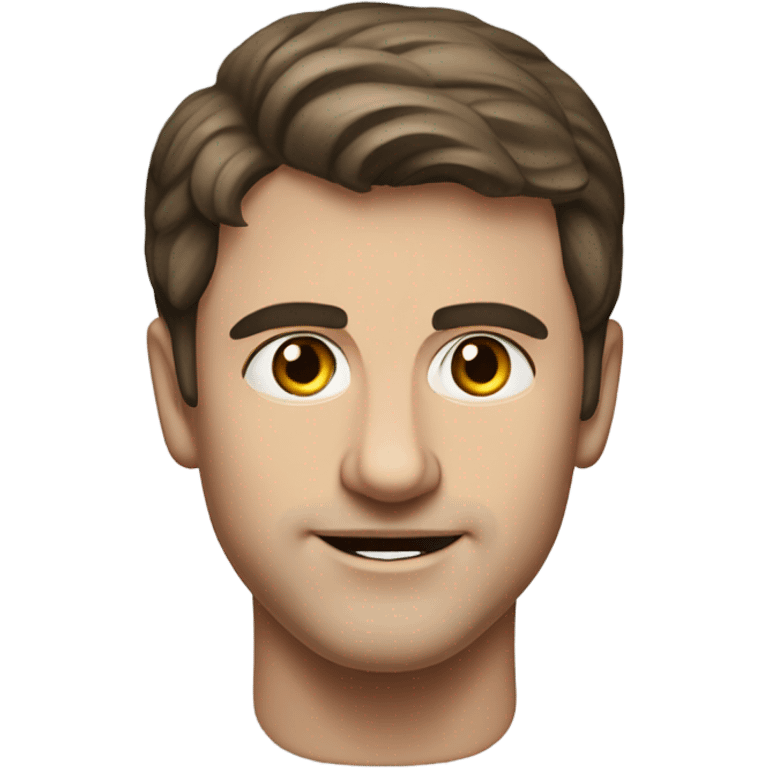 Paul Mescal actor realistic portrait small eyes lifelike emoji