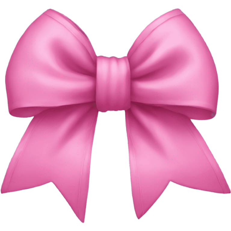 Pink bow emoji