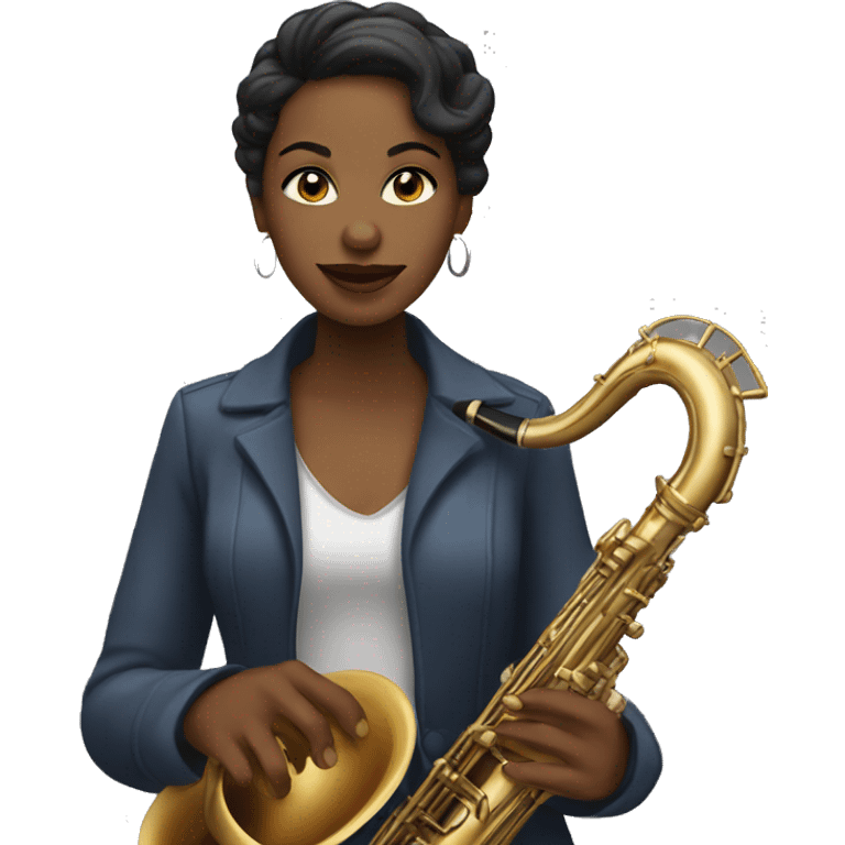 Jazz gril emoji