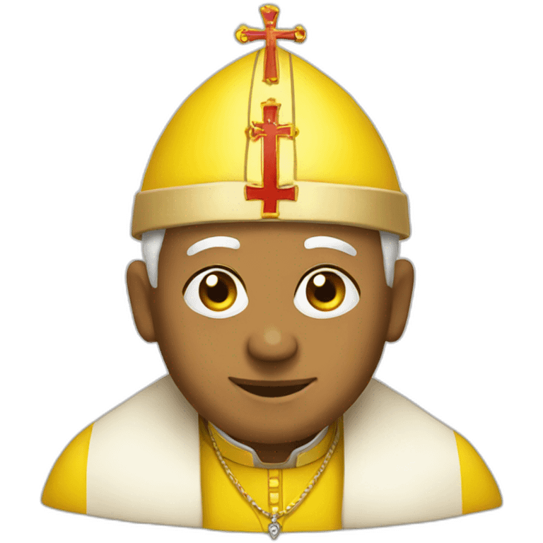 yellow pope emoji