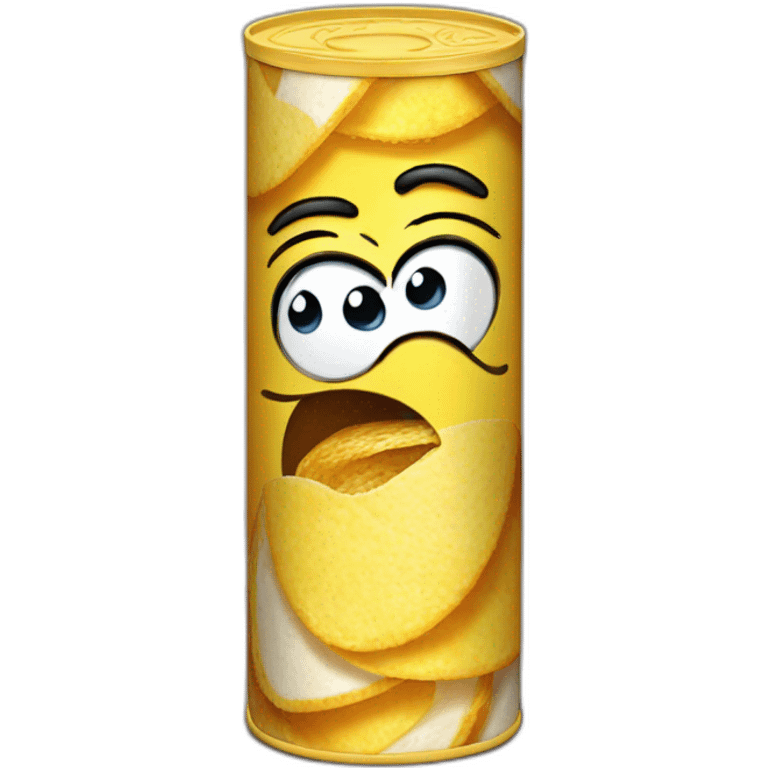 Pringles fille emoji