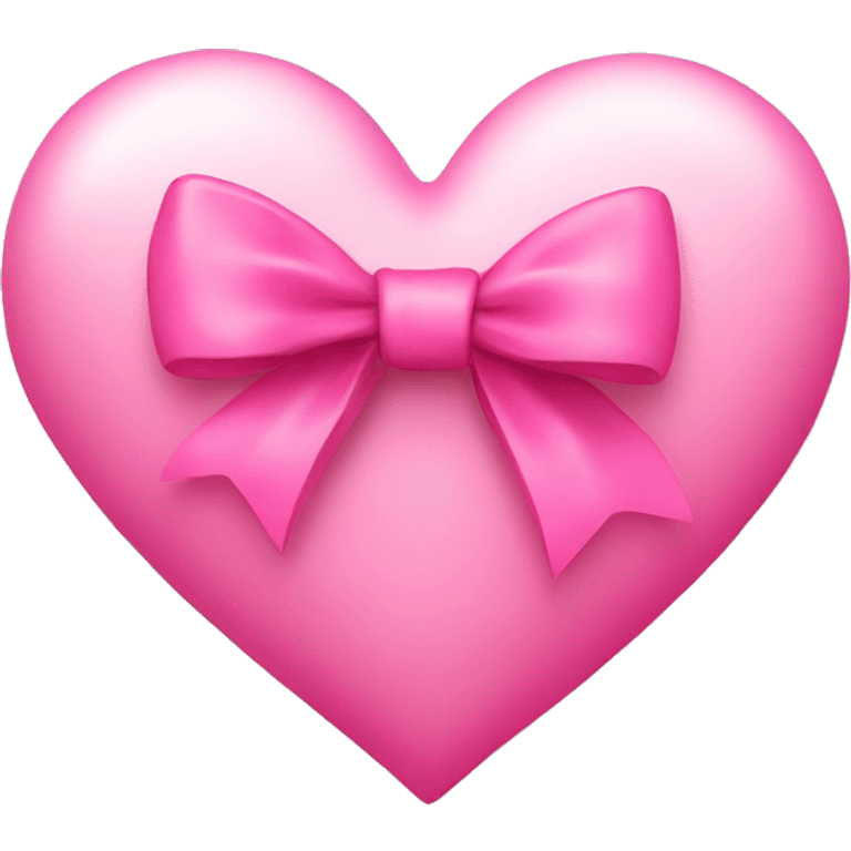 pink heart with a bow emoji