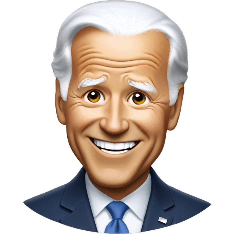 Happy Biden emoji