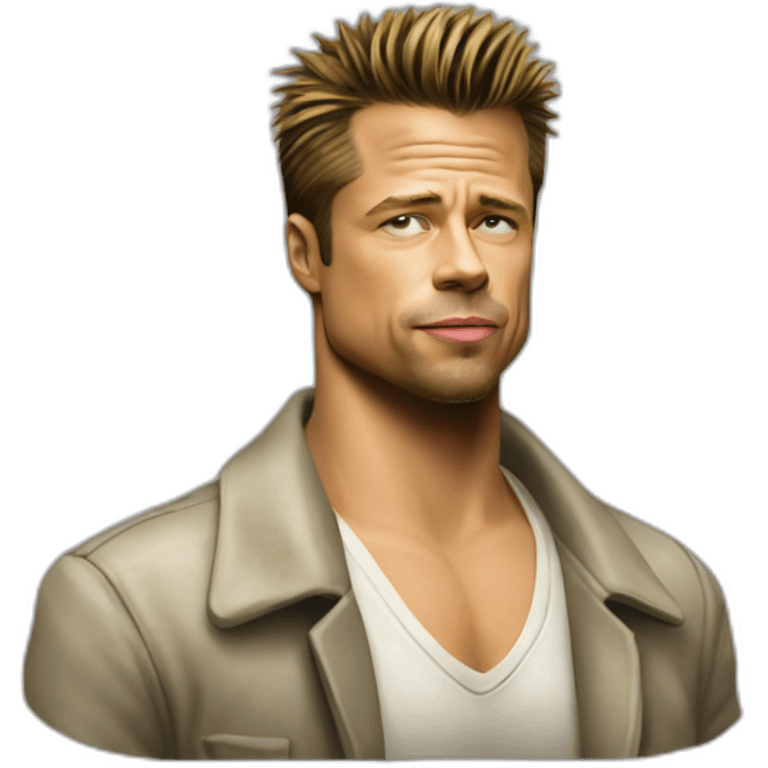 Brad Pitt from fight club emoji