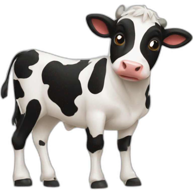 Vache rugby emoji