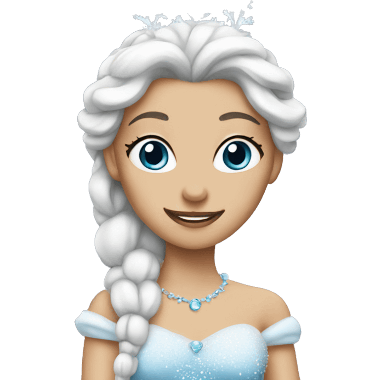 Snow princess  emoji