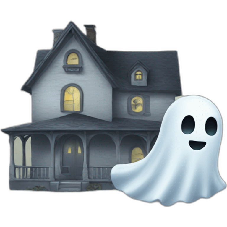 ghost AND HOUSE emoji