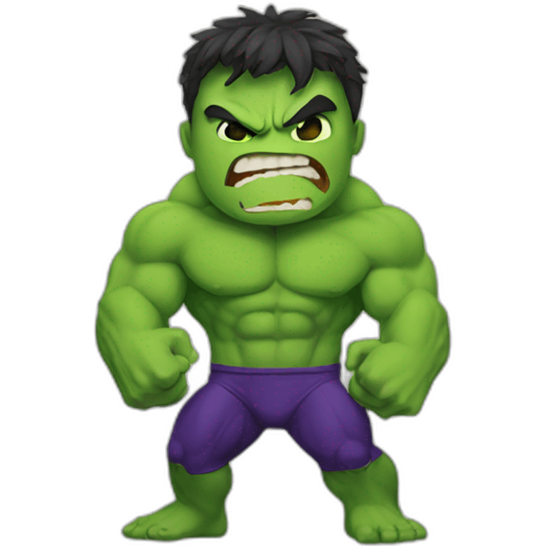 hulk in christams emoji