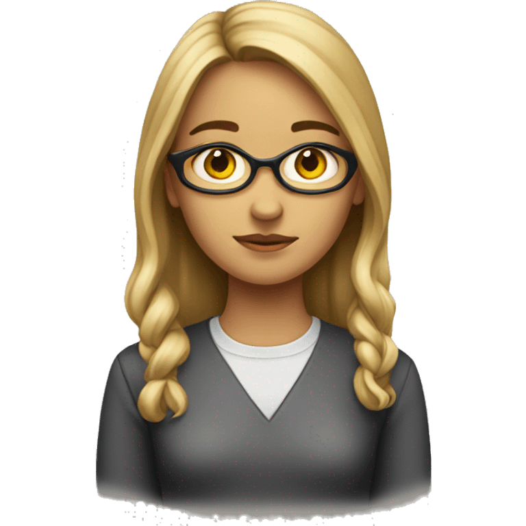 Psychology girl  emoji