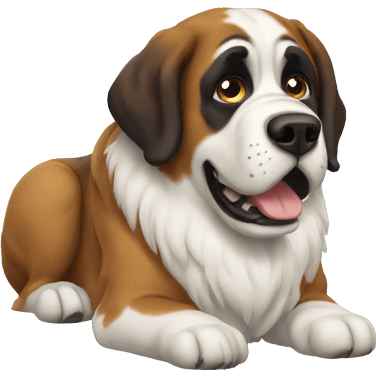 St. Bernard love emoji